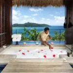 El idílico spa de estilo balinés de Maia, en las Seychelles, resume la experiencia balnearia del Océano Índico.