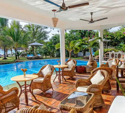 Outside Area and Swimming pool