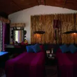 Each room is housed in a single story building that opens directly onto the grounds.