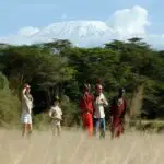 Set out on exciting walking safaris with a traditional Maasai warrior.