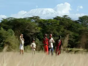 Set out on exciting walking safaris with a traditional Maasai warrior.