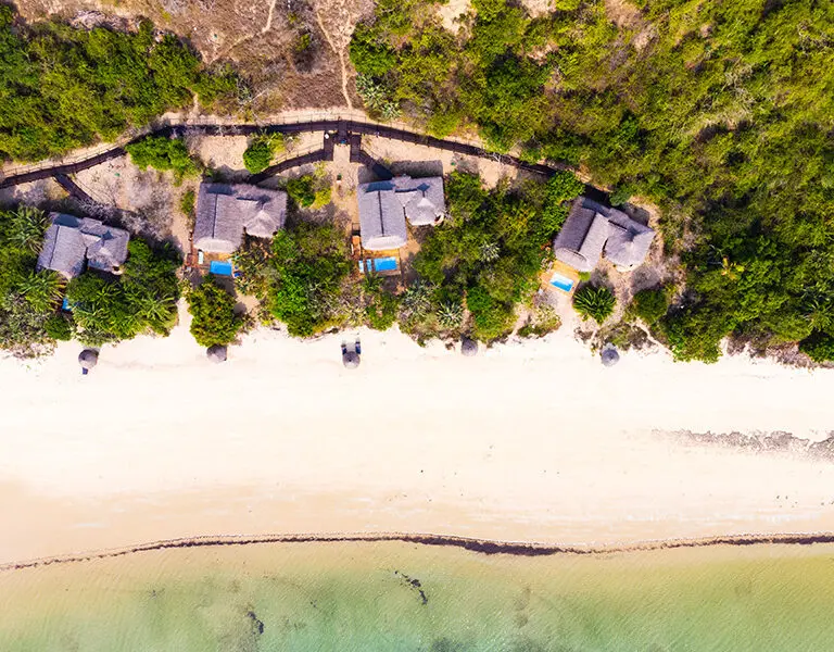 Aerial view.