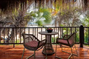 Beach Pool Villa veranda.