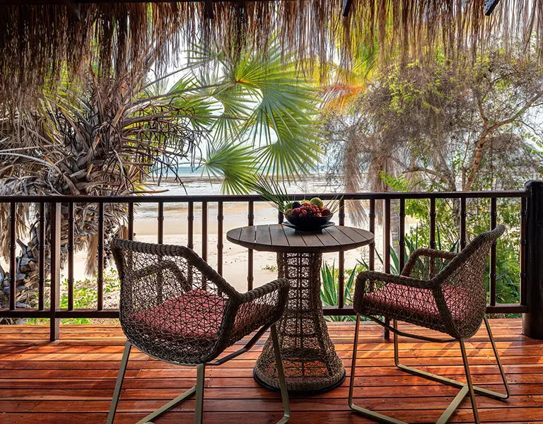 Beach Pool Villa veranda.