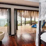 Sea View Pool Villa interior and view.