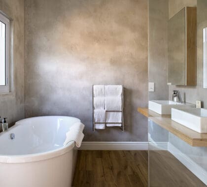 Cuarto de baño ejecutivo.