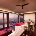 Vistas desde su dormitorio.