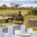 Desayuno en el Arathusa Safari Lodge.