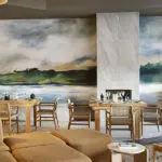 El comedor interior.