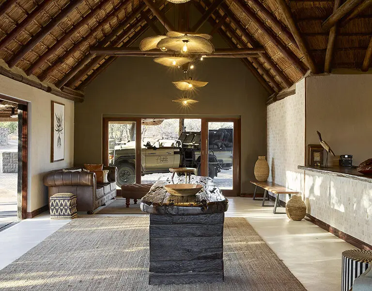 Arathusa reception area.