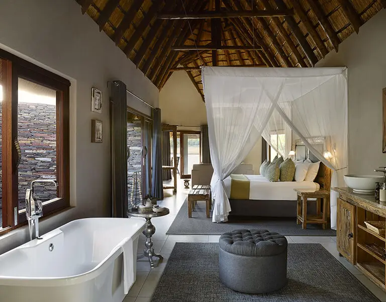 Luxury en suite bedrooms.