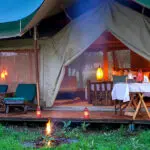 A private dinner on your private deck.