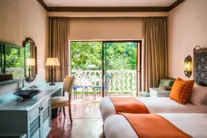 Las habitaciones familiares Avani están equipadas con dos camas dobles.