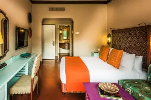 Todas las habitaciones tienen aire acondicionado y TV vía satélite.