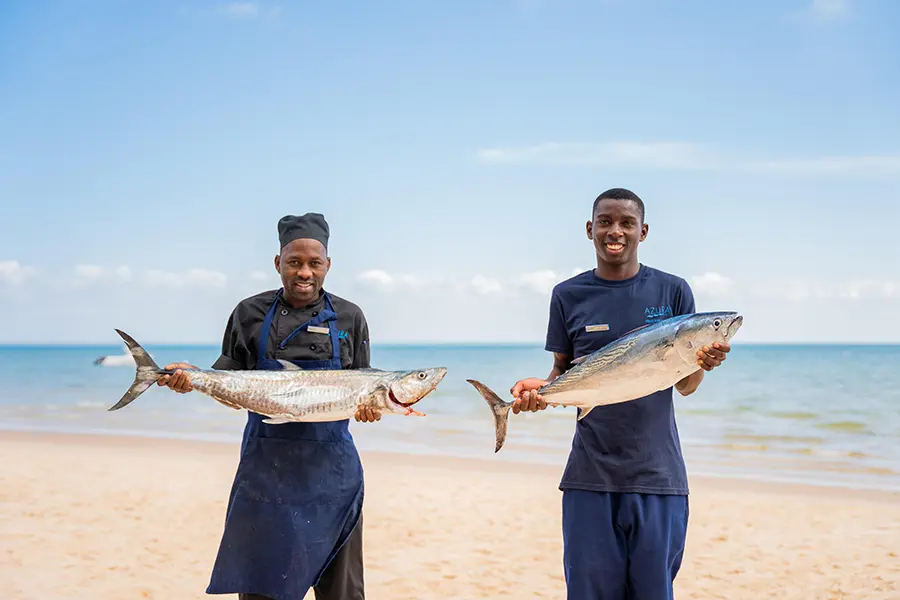 La pesca del día.