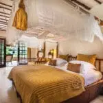 The comfortable bedrooms are fully equipped with all the modern amenities you'd expect.
