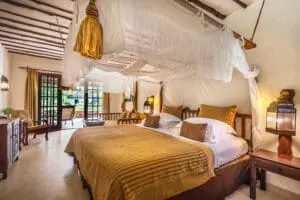 The comfortable bedrooms are fully equipped with all the modern amenities you'd expect.