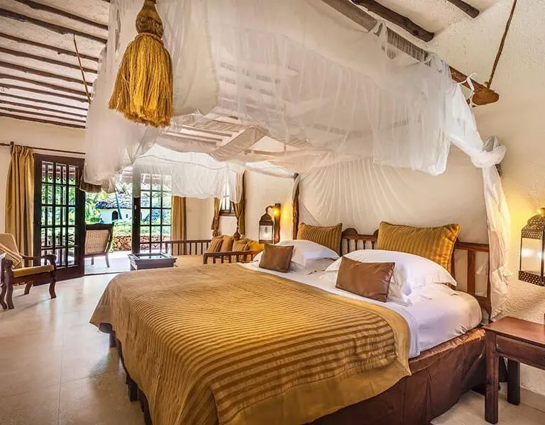 The comfortable bedrooms are fully equipped with all the modern amenities you'd expect.
