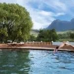 Take a dip in the pool at Babylonstoren.