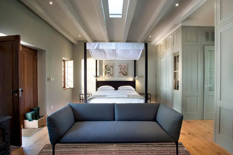 Bedrooms contain contemporary accessories and furniture.