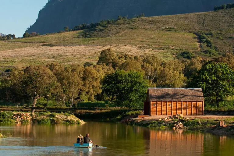 Spend your time rowing at the dam.