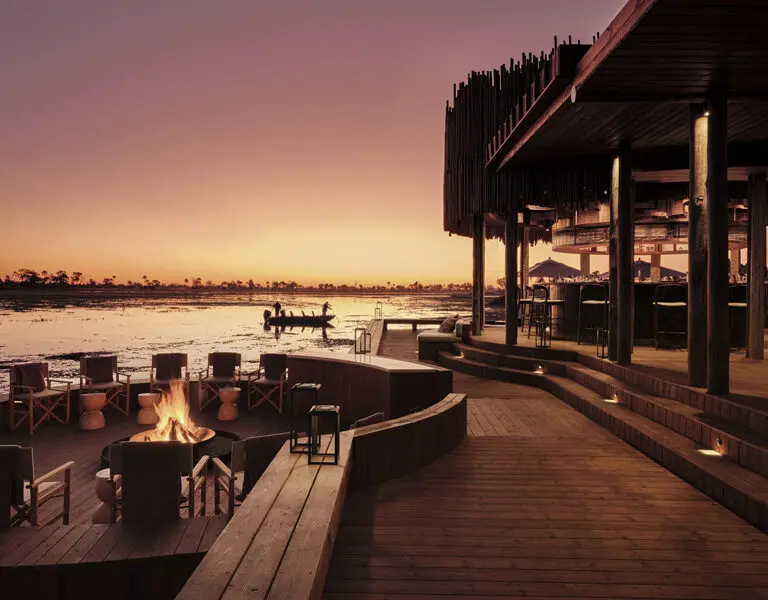 An evening at Baines'.