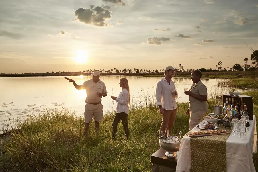 A sundowner stop. 