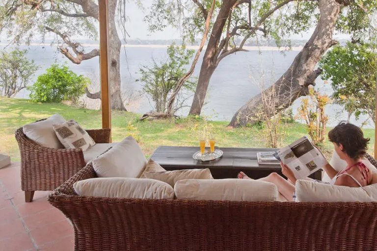 Enjoy some down time in the lounge.