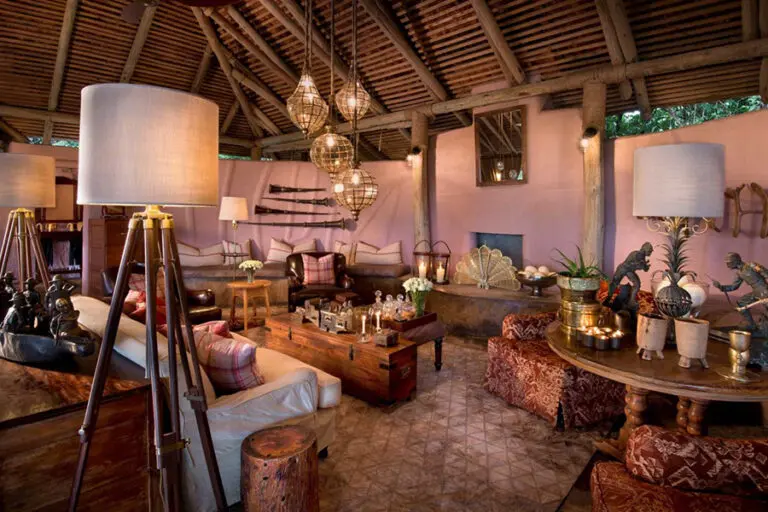 Relax in the spacious lounge.