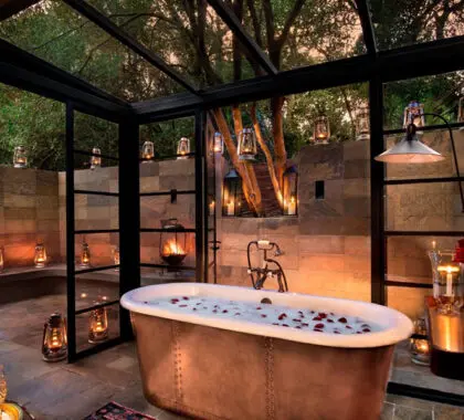 Baños con estilo.