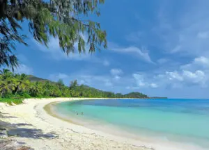 Vue sur l'océan de la Lemuria Presidential Villa