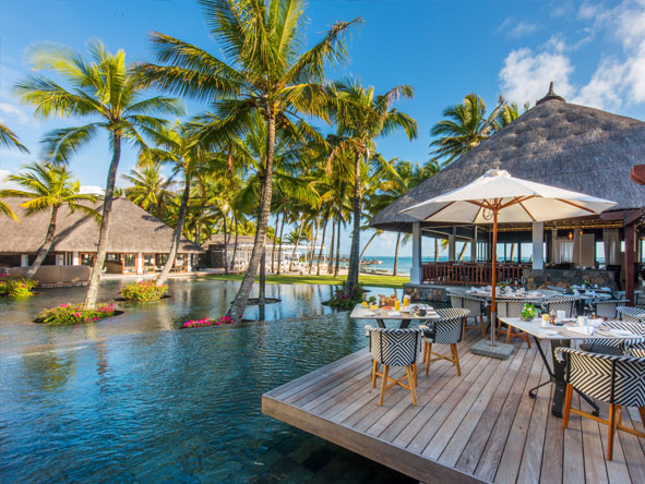 Choose between the resort's swimming pools & the warm Indian Ocean.