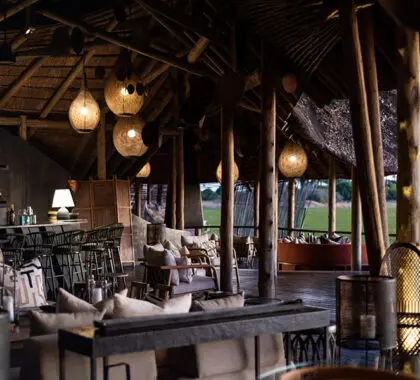 Relax in the lounge.