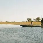 Percorra o Delta do Okavango.