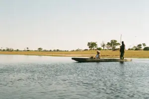 Wind your way through the Okavango Delta.