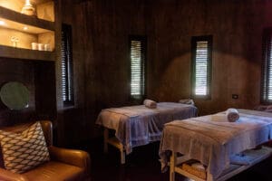 Indulge in a massage at the spa.