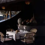 Table's set for dinner.
