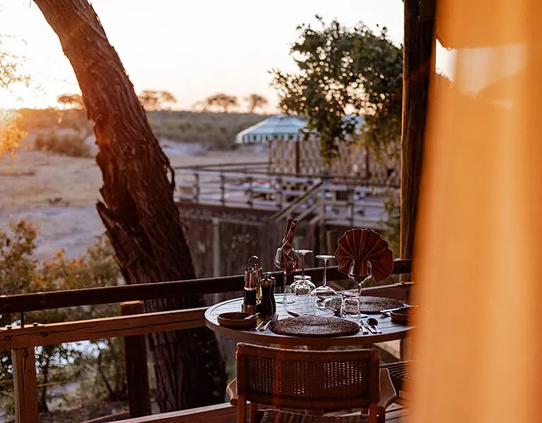 Dine with a view.