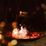Nothing like an evening around the fire, serenaded by the sounds of the bush at night.