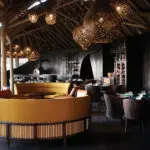 Enjoy a delicious lunch in the dining area.