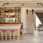The bar at Belmond Safaris, Savute Elephant Lodge.