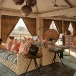Guest lounge area.