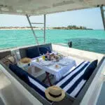 Picture a lunch setting like this.