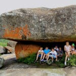 Los carismáticos peñascos de Matobo son irresistibles para los niños, sobre todo el famoso "jardín de las hadas".