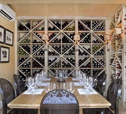 Deguste algunos de los mejores vinos de la región de Overberg y la Costa de las Ballenas en la bodega de Birkenhead.