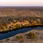 Meno a Kwena aerial view.