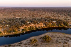 Meno a Kwena aerial view.