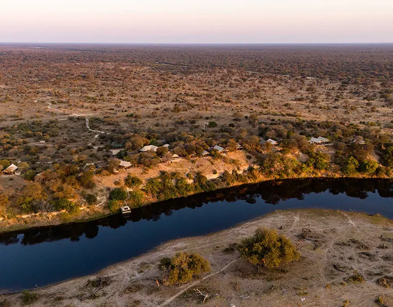 Meno a Kwena aerial view.