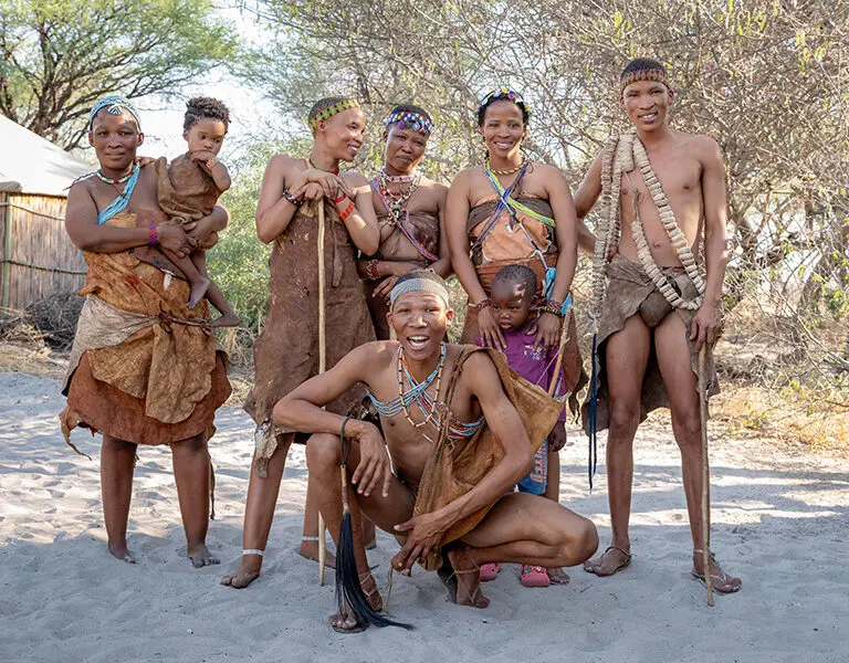 Embark on a Bushman Experience. 