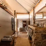Guest Tent bathroom.
